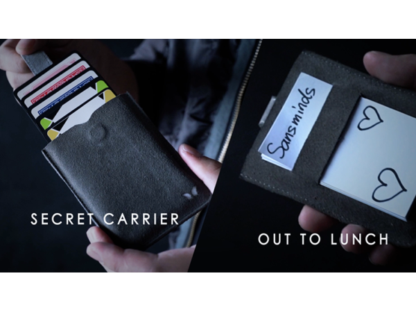 SECRET GAFF AND PACKET CARRIER PRO (Black Leather)