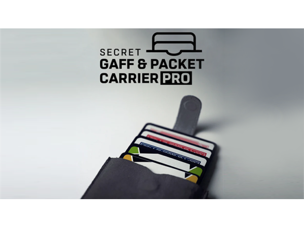 SECRET GAFF AND PACKET CARRIER PRO (Black Leather)