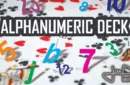 ALPHANUMERIC DECK BLUE by Juan Pablo – Bild 1