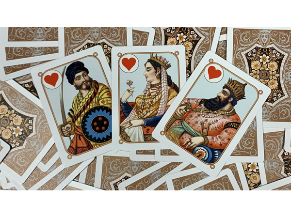 Four Continents (Copper) Playing Cards