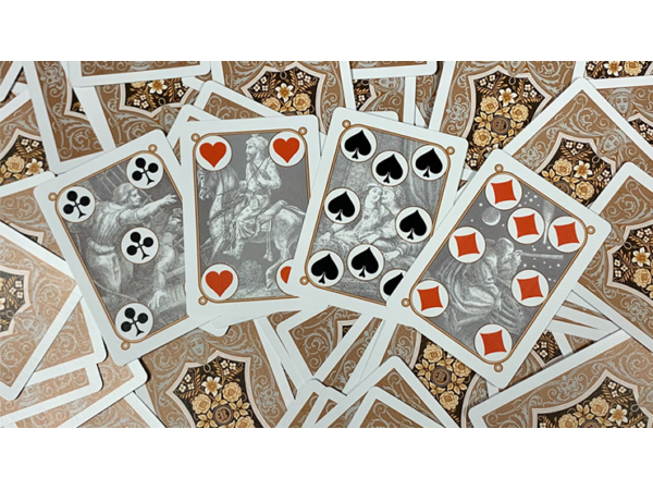 Four Continents (Copper) Playing Cards