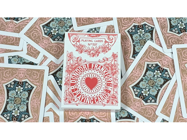 Four Continents (Red) Playing Cards