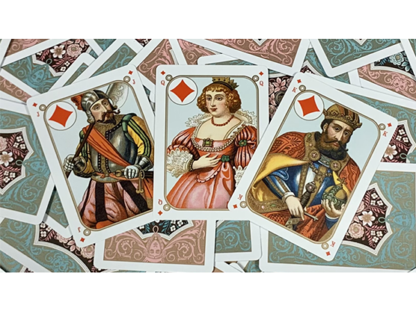 Four Continents (Red) Playing Cards