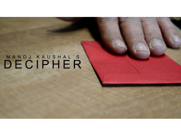 DECIPHER MANILA (Gimmick and Online Instructions) by Manoj Kaushal