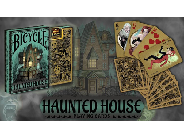 Bicycle Haunted House Playing Cards by Collectable Playing Cards