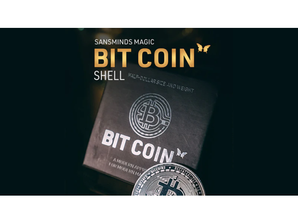 Bit Coin Shell (Silver) by SansMinds Creative Lab
