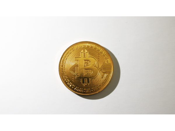 Bit Coin Shell (Gold) by SansMinds Creative Lab