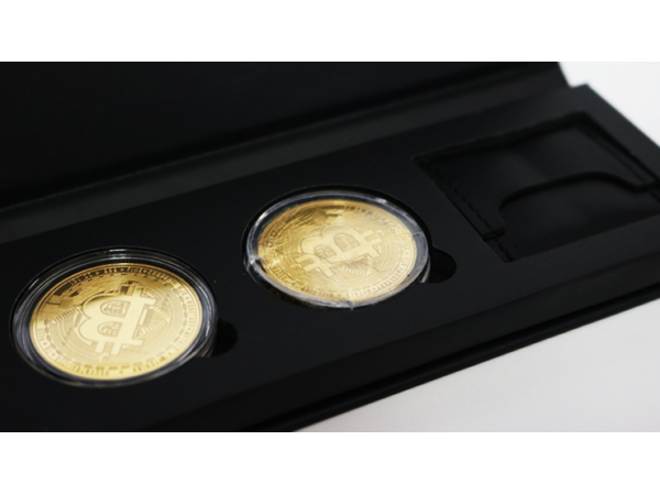 Bit Coin Gaff: Bite Coin (Gold) by SansMinds Creative Lab