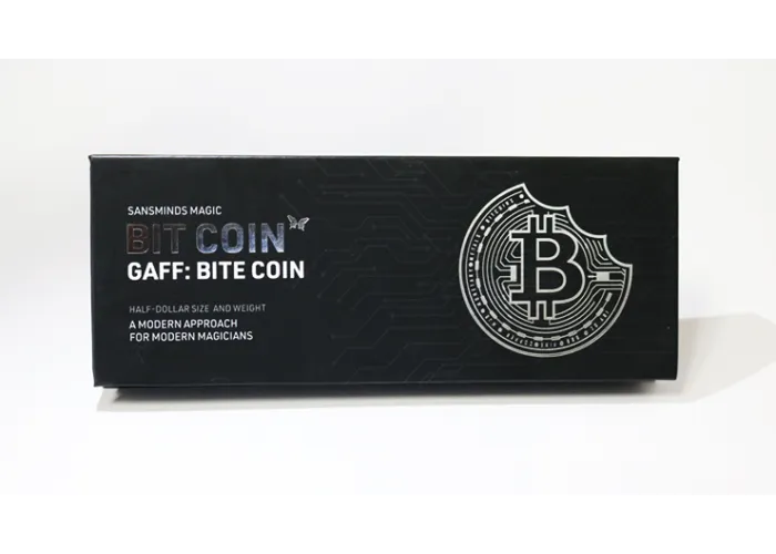 Bit Coin Gaff: Bite Coin (Silver) by SansMinds Creative Lab
