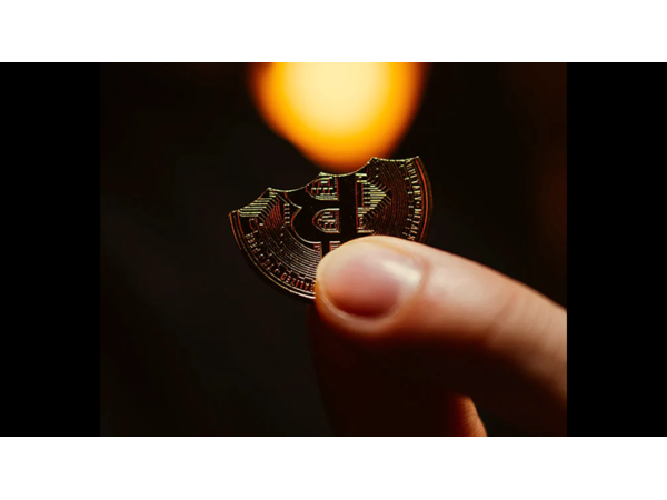 Bit Coin Gaff: Bite Coin (Silver) by SansMinds Creative Lab