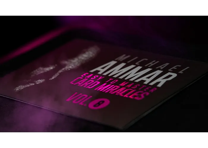Easy to Master Card Miracles (Gimmicks and Online Instruction) Volume 8 by Michael Ammar