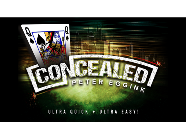 CONCEALED (Gimmicks and Online Instructions) by Peter Eggink