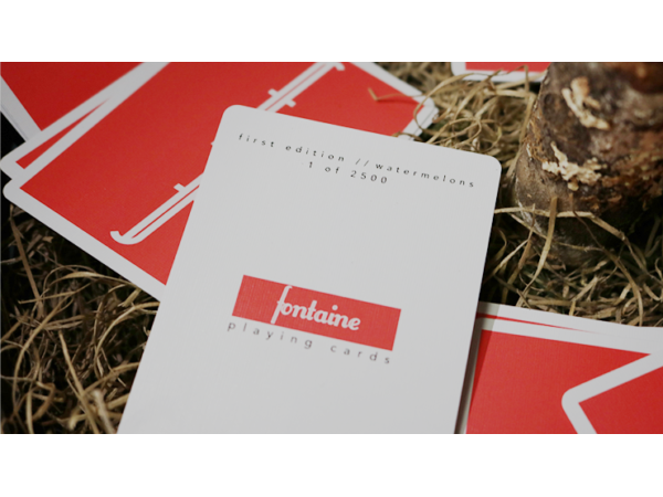 Fontaine: Watermelon Playing Cards