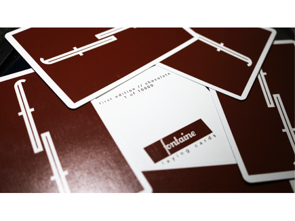 Fontaine: Chocolate Playing Cards