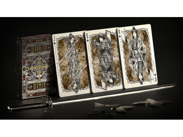 Warrior Women (Gilded) Playing Cards by Headless Kings