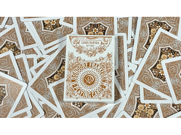 Gilded Four Continents (Copper) Playing Cards