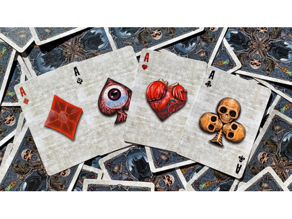 Gilded Bicycle Monster V2 Playing Cards