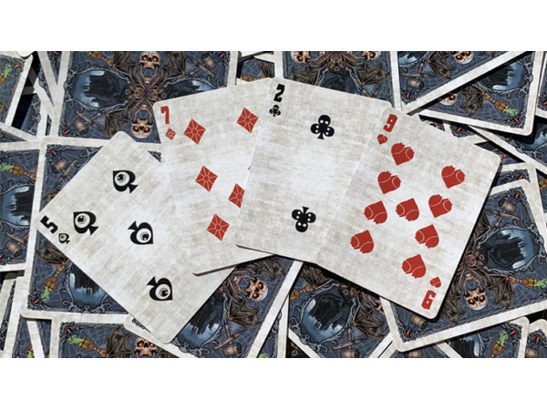 Gilded Bicycle Monster V2 Playing Cards