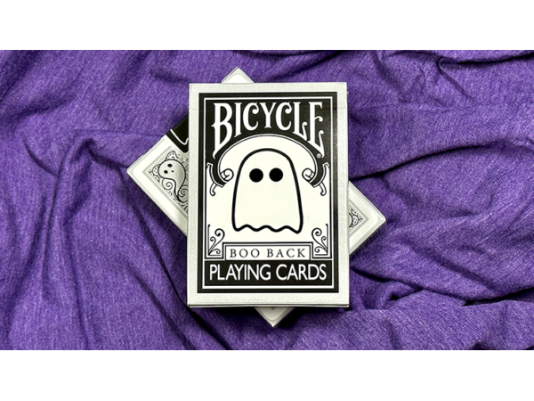 Bicycle Boo Back Playing Cards (Grey)