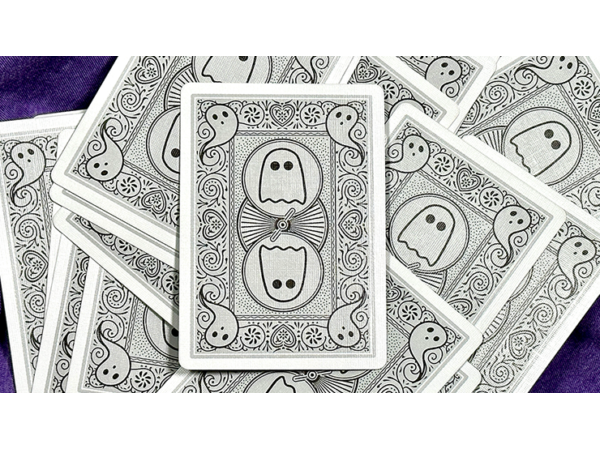 Bicycle Boo Back Playing Cards (Grey)