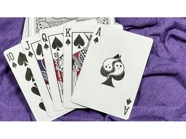 Bicycle Boo Back Playing Cards (Grey)