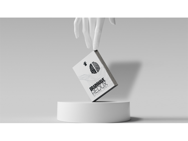 Brainwave Redux Blue (Gimmicks and Online Instructions) by cntrl_shft