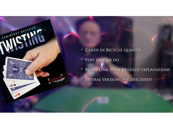 Twisting (Gimmicks and Online Instructions) by Dominique Duvivier