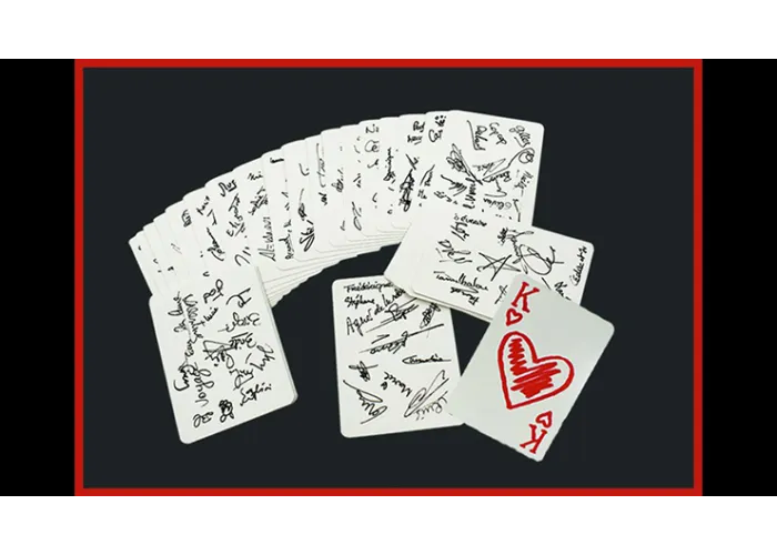 Signature Deck (Gimmicks and Online Instructions) by Dominique Duvivier