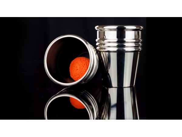 Tommy Wonder Cups & Balls Set (Stainless Steel)