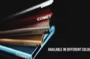 Comet Wallet Black Leather Silver Shell (Gimmicks and Online Instruction) by Andrew Dean – Image 2