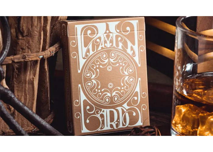 Smoke & Mirrors V8, Gold (Standard) Edition Playing Cards by Dan & Dave