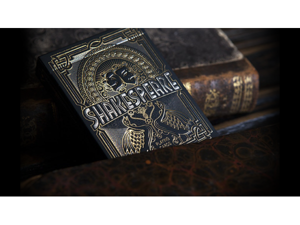 Shakespeare (Black) Playing Cards