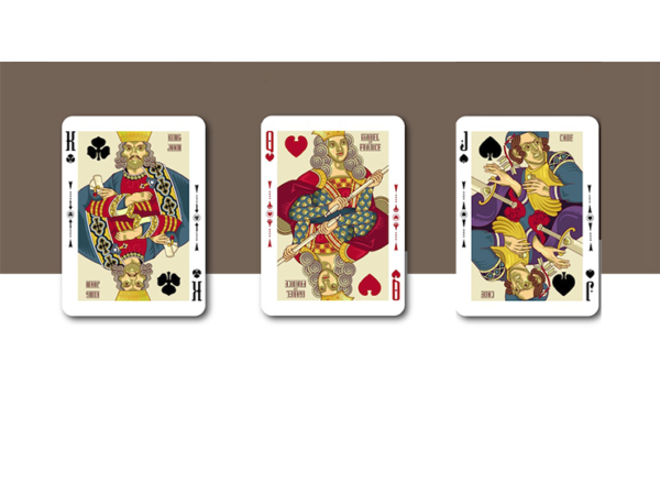 Shakespeare (Black) Playing Cards