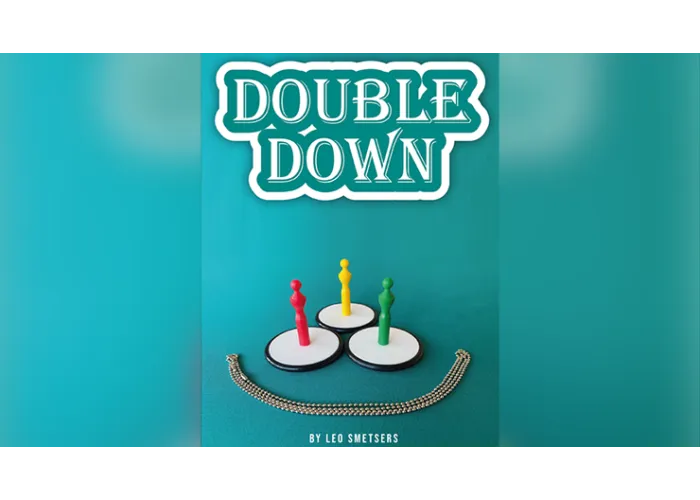 Double Down (Gimmicks and Online Instructions) by Leo Smetsers