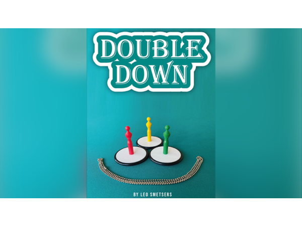 Double Down (Gimmicks and Online Instructions) by Leo Smetsers