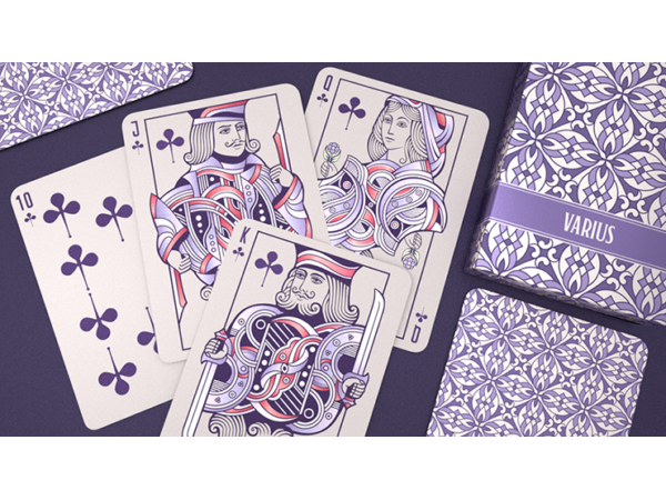 VARIUS (Limited Edition Purple ) Playing Cards
