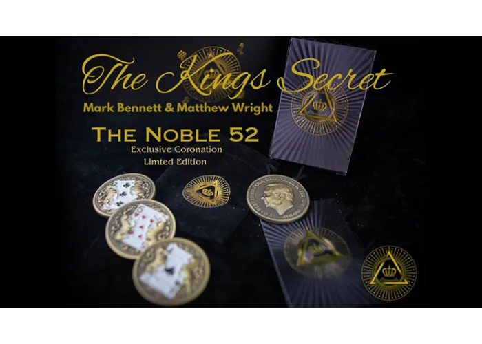 KINGS SECRET Special Edition (Gimmicks and Online Instruction) by Mark Bennett and Matthew Wright