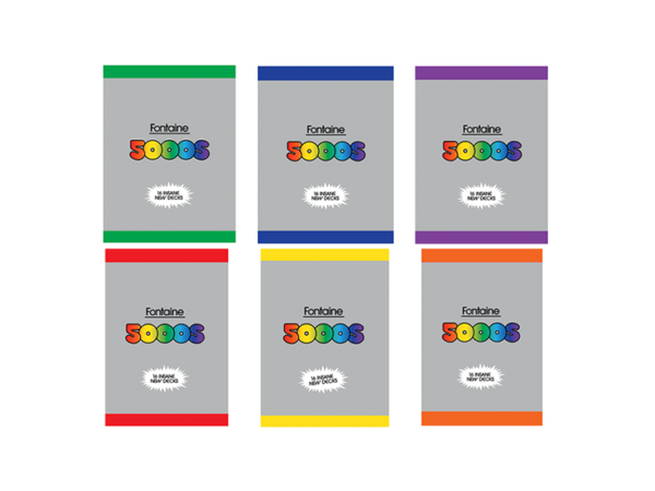 Fontaine: 5000's Blind Pack Playing Cards