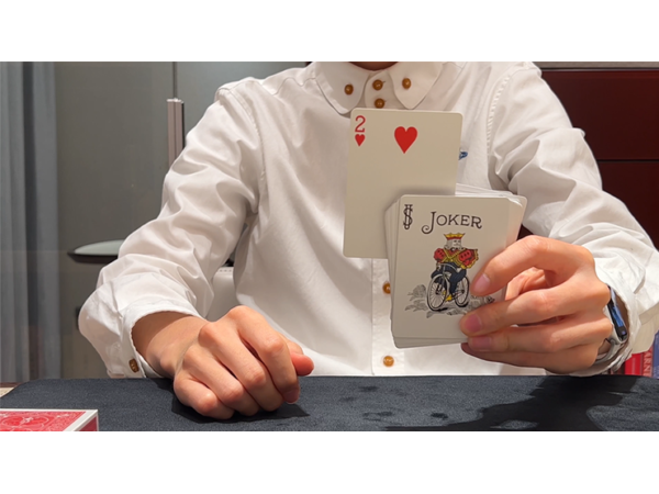 Ultimate Card to Card Case RED (Gimmicks and Online Instructions) by JT