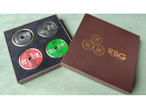 RBG Half Dollar Size (Gimmicks and Online Instruction) by N2G