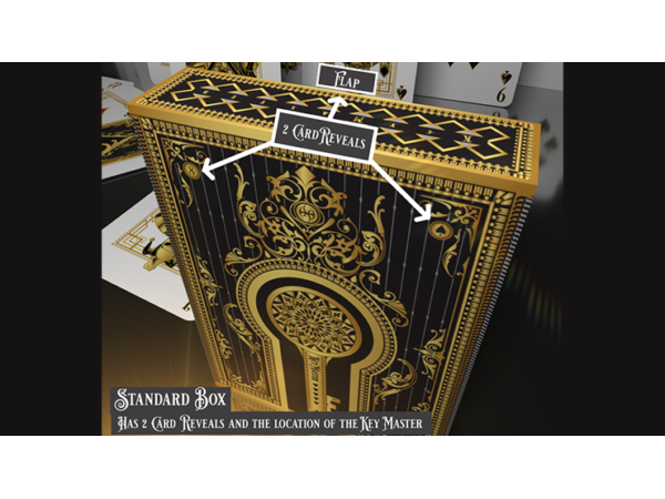 Secrets of the Key Master (with Standard Box) playing Cards by Handlordz