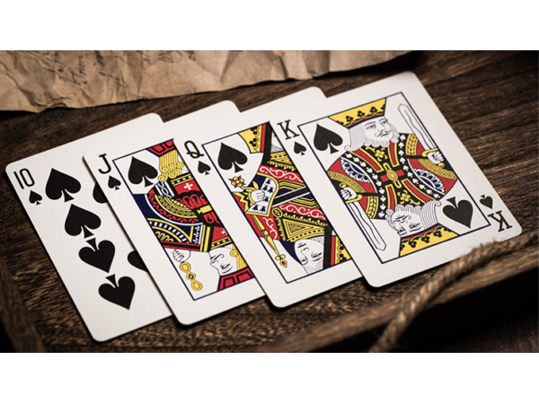 Jerry's Nugget (Icey Blue) Marked Monotone Playing Cards