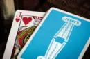 Jerry's Nugget (Icey Blue) Marked Monotone Playing Cards – Bild 6