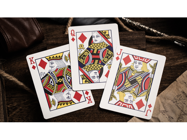 Jerry's Nugget (Atomic Red) Marked Monotone Playing Cards