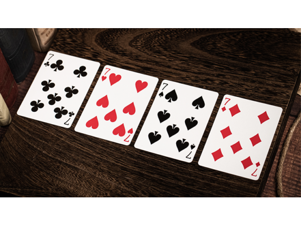 Jerry's Nugget (Felt Green) Marked Monotone Playing Cards