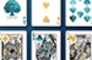 Fluid Art Blue (Luxury Edition) Playing Cards – Image 7