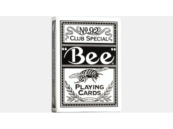 Signature Edition Bee (Black) Playing Cards