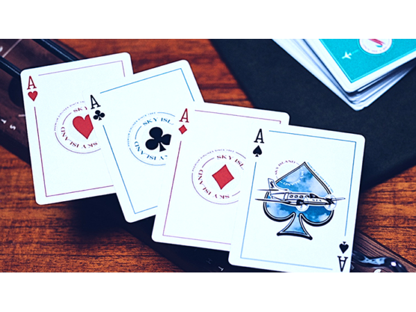Sky Island Playing Cards by Svngali Design Co