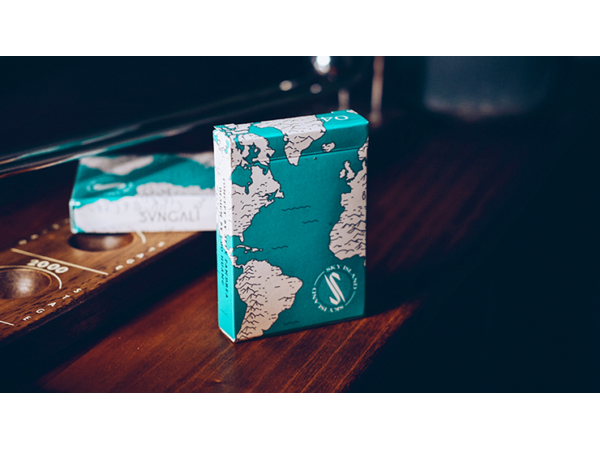 Sky Island Playing Cards by Svngali Design Co