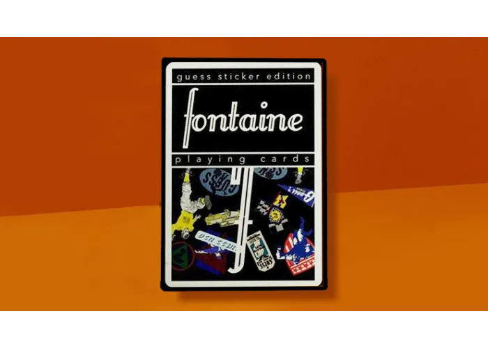 Fontaine: Guess Stickers Playing Cards